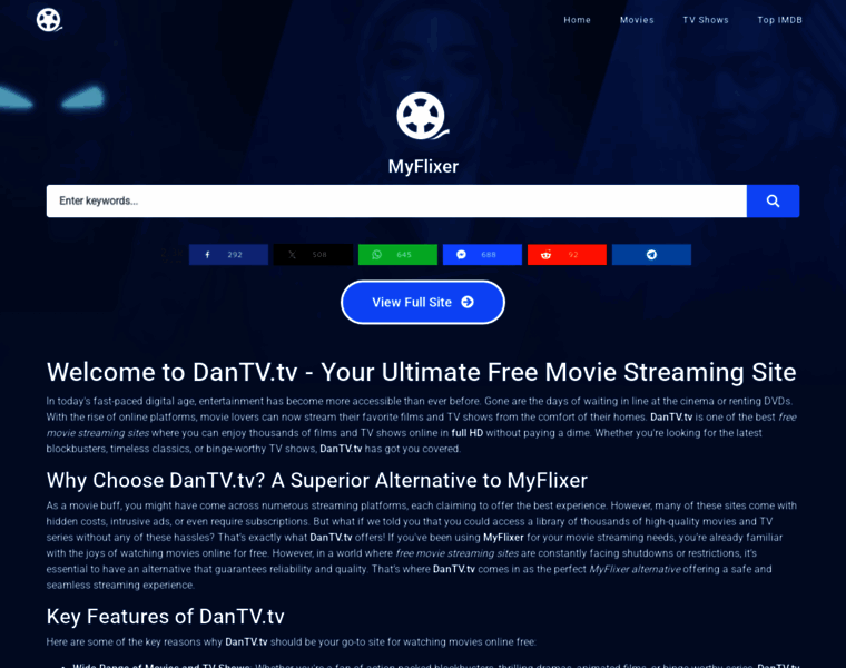 Myflixerhd.tv thumbnail