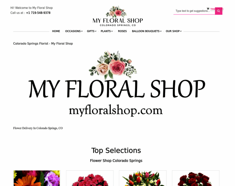 Myfloralshop.com thumbnail