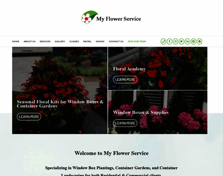 Myflowerservice.com thumbnail
