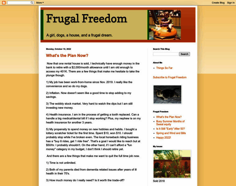 Myfrugalfreedom.com thumbnail