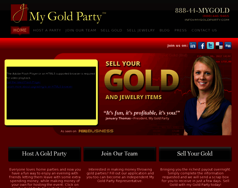 Mygoldparty.com thumbnail Mygoldparty.com thumbnail