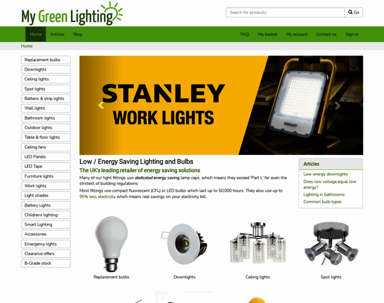 Mygreenlighting.co.uk thumbnail