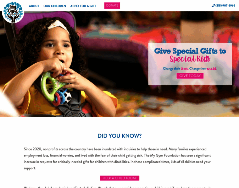 Mygymfoundation.org thumbnail