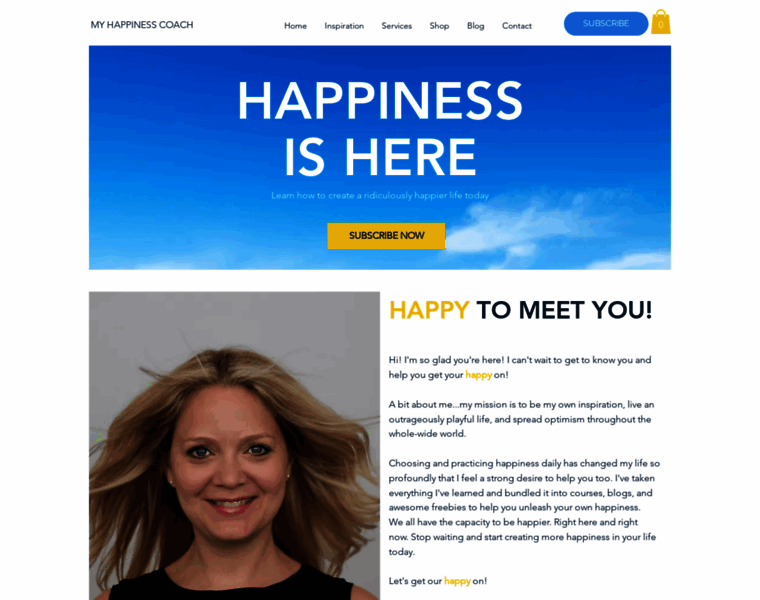 Myhappinesscoach.ca thumbnail