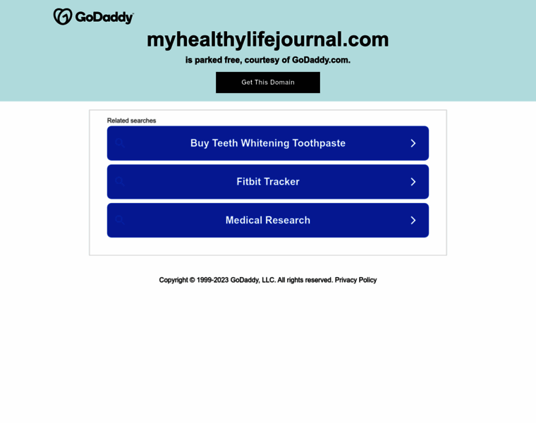 Myhealthylifejournal.com thumbnail
