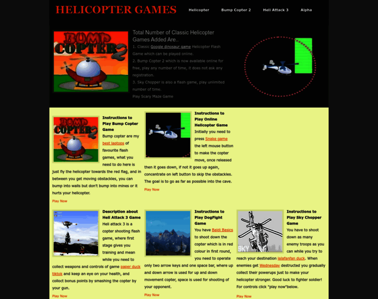 Myhelicoptergame.com thumbnail