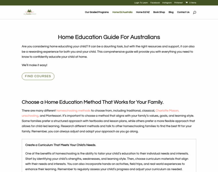 Myhomeschool.com.au thumbnail Myhomeschool.com.au thumbnail