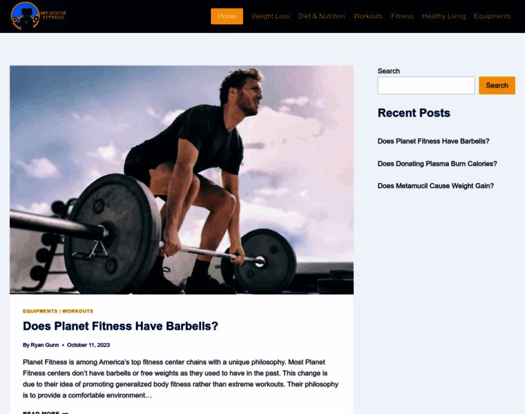 Myhousefitness.com thumbnail
