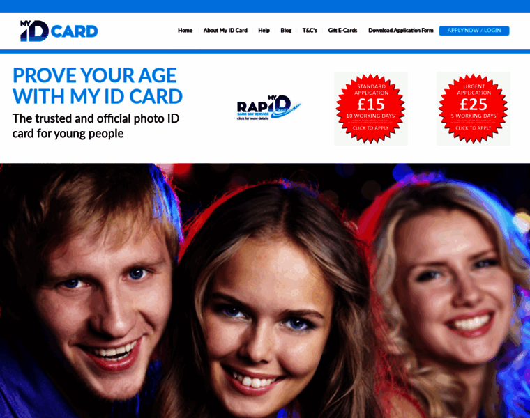 Myidcard.co.uk thumbnail