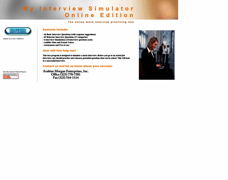 Myinterviewsimulator.com thumbnail