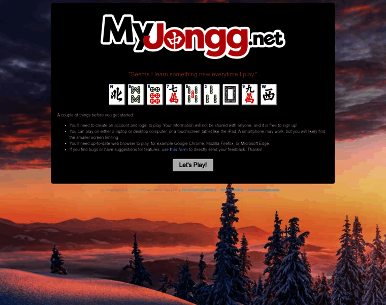 Myjongg.net thumbnail Myjongg.net thumbnail