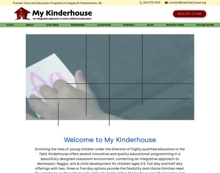 Mykinderhouse.org thumbnail