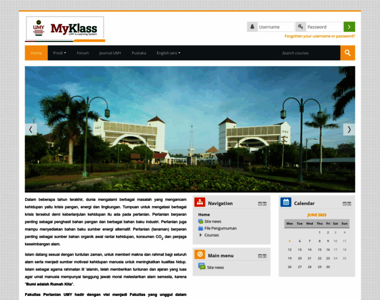 Myklass-agric.umy.ac.id thumbnail