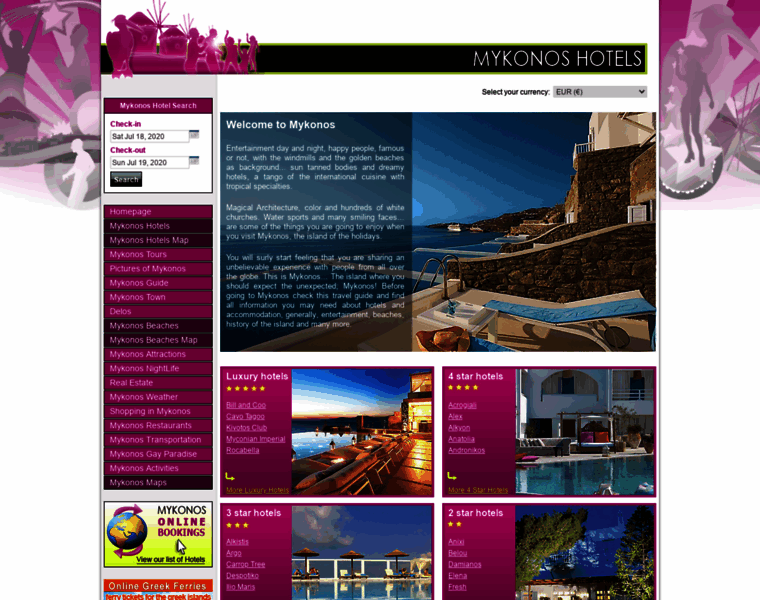 Mykonos-hotels.info thumbnail