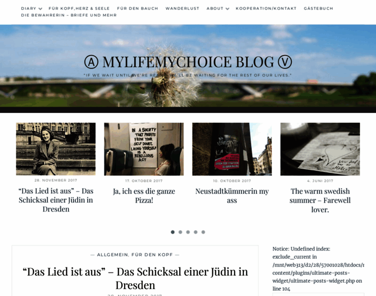 Mylifemychoice.de thumbnail