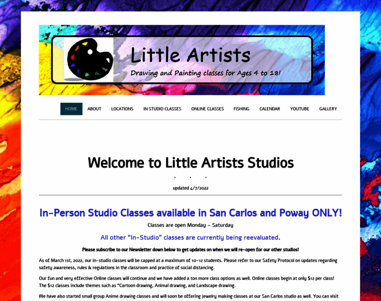 Mylittleartists.com thumbnail