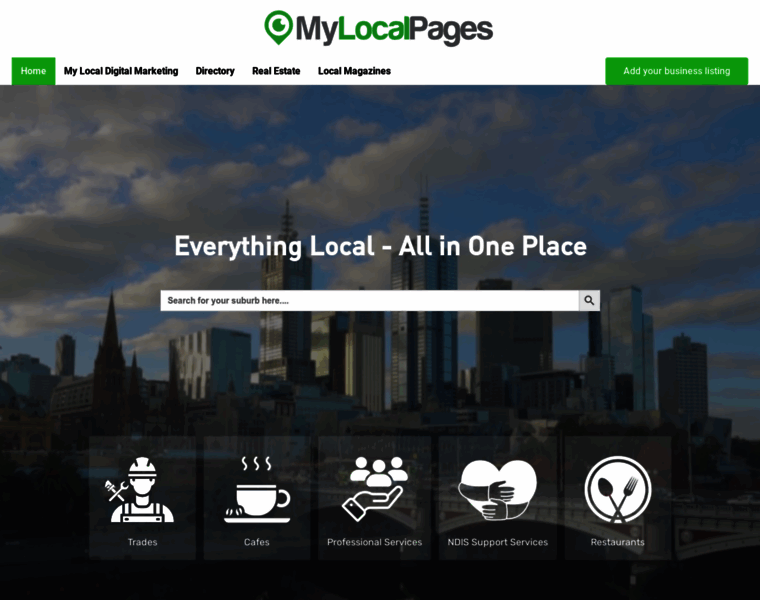 Mylocalpages.com.au thumbnail
