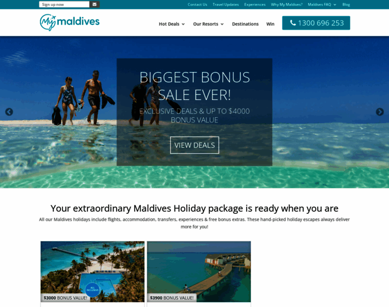Mymaldives.com.au thumbnail