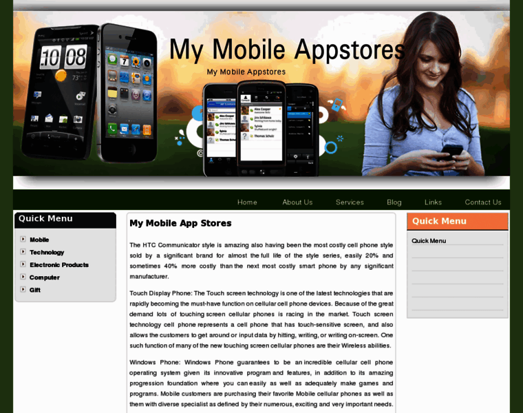 Mymobileappstores.com thumbnail