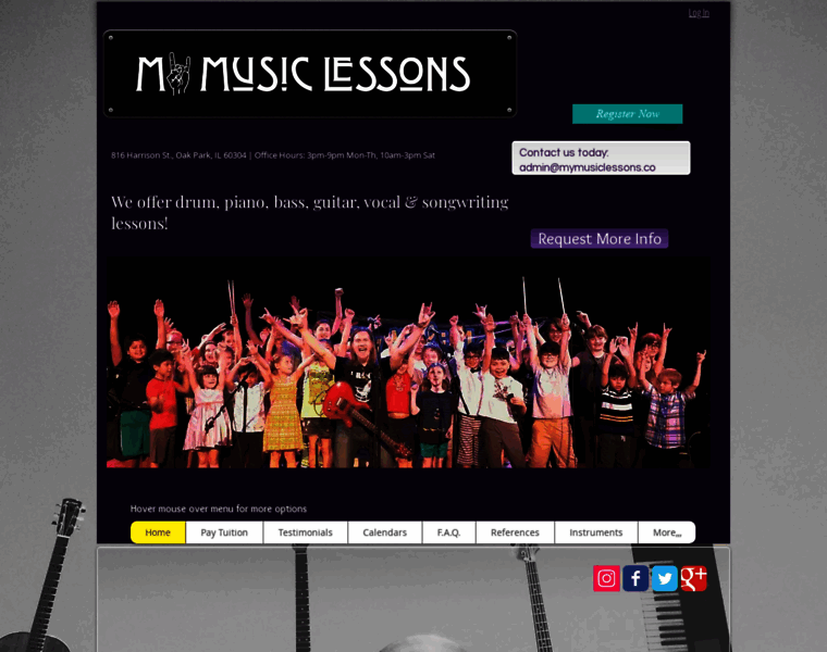 Mymusiclessons.co thumbnail