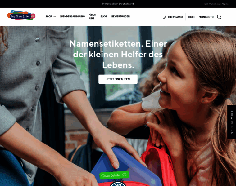 Mynamelabel.de thumbnail