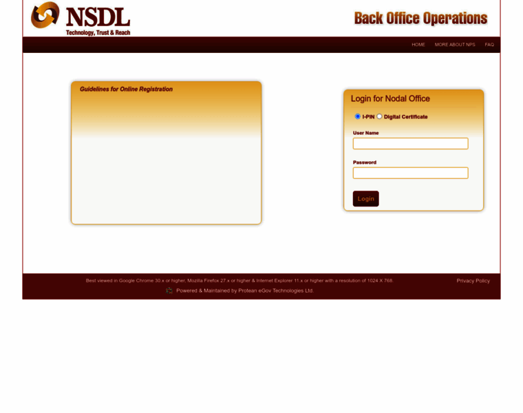 Mynps.nsdl.com thumbnail Mynps.nsdl.com thumbnail