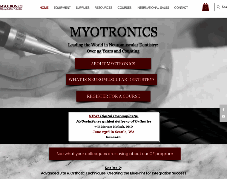 Myotronics.com thumbnail
