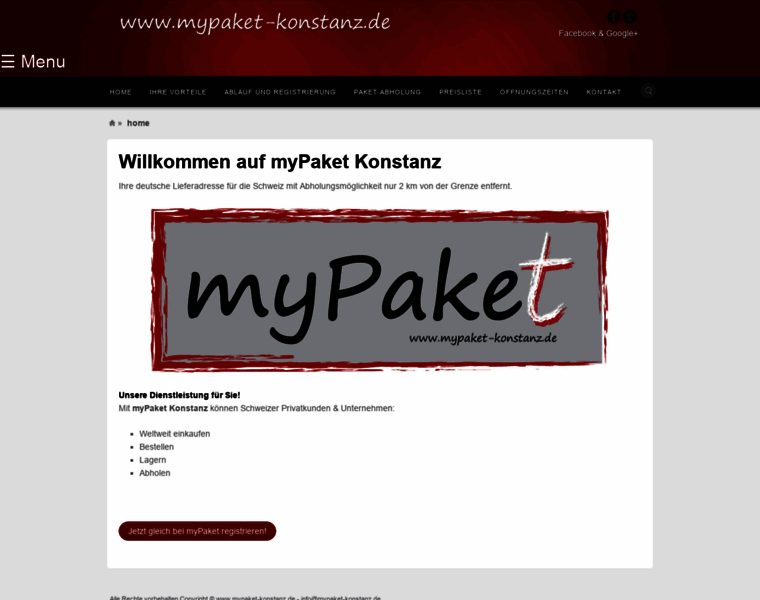 Mypaket-konstanz.de thumbnail