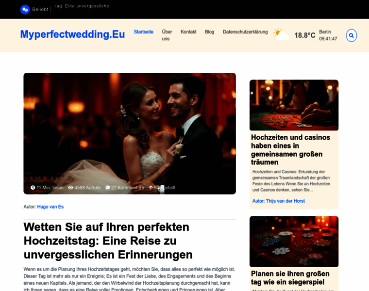Myperfectwedding.eu thumbnail Myperfectwedding.eu thumbnail