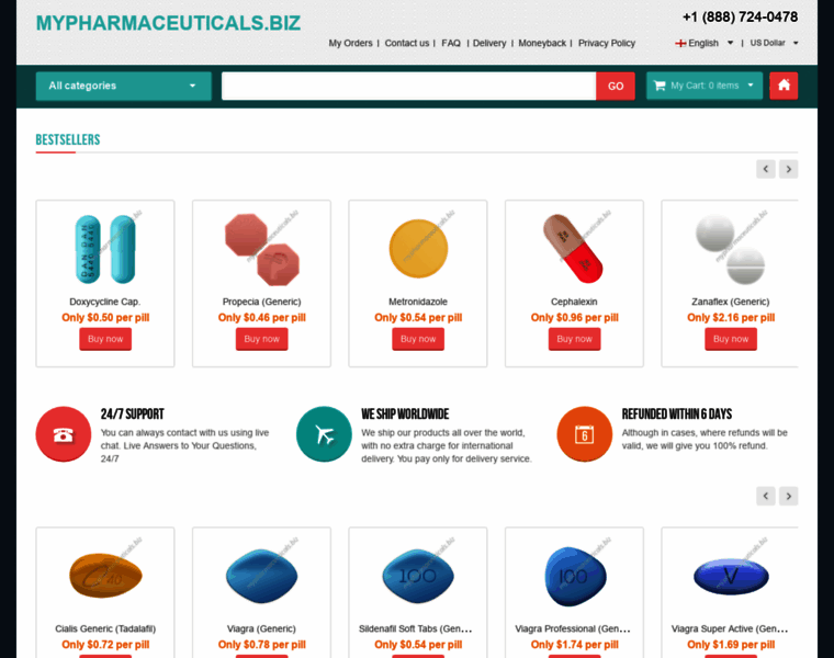 Mypharmaceuticals.biz thumbnail