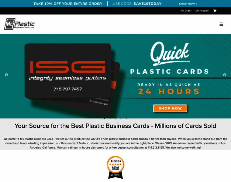 Myplasticbusinesscard.com thumbnail