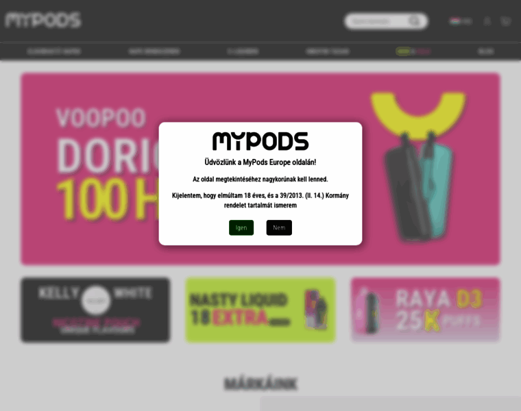 Mypodseurope.io thumbnail