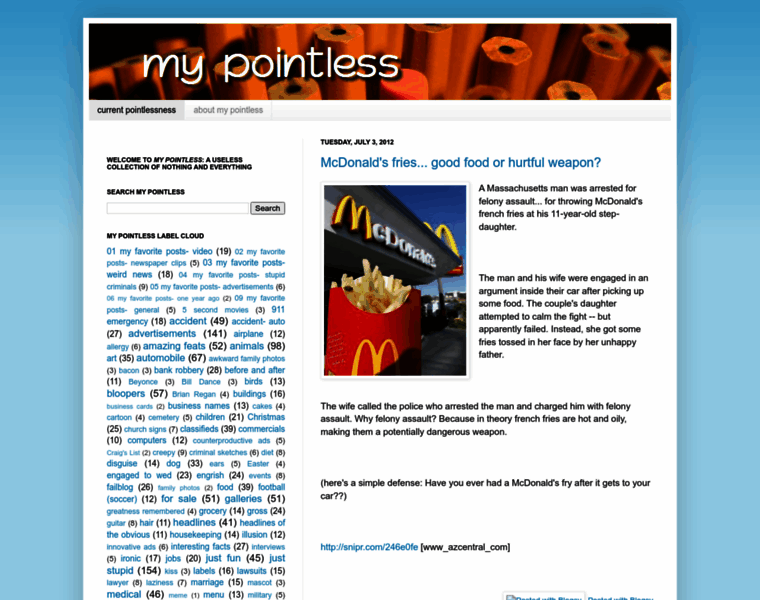 Mypointless.com thumbnail
