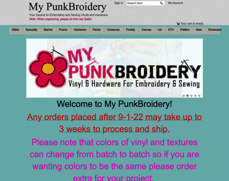 Mypunkbroidery.com thumbnail