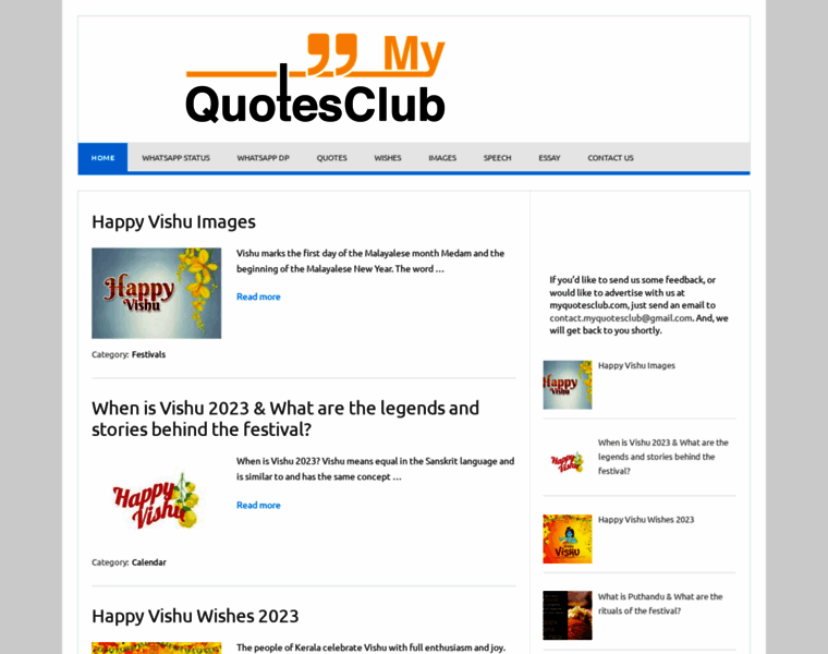 Myquotesclub.com thumbnail