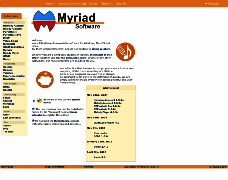 Myriad-online.com thumbnail