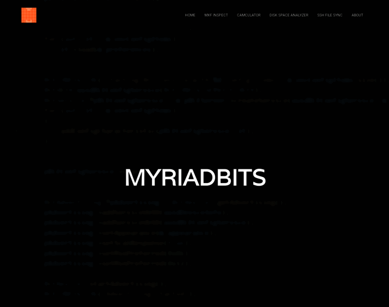 Myriadbits.com thumbnail