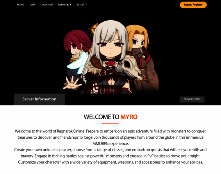 myro.asia at WI. MYRO - A MIDRATE SERVER