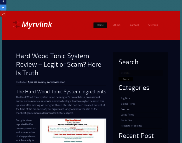 Myrvlink.com thumbnail