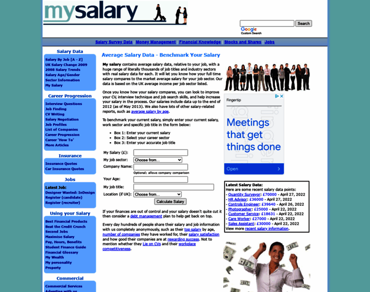 Mysalary.co.uk thumbnail