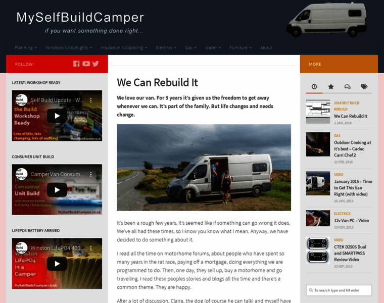 Myselfbuildcamper.co.uk thumbnail