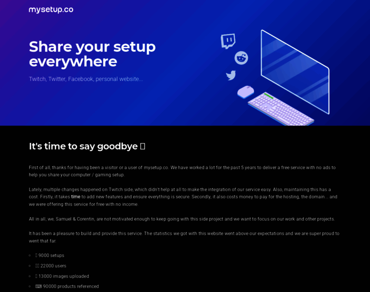 Mysetup.co thumbnail