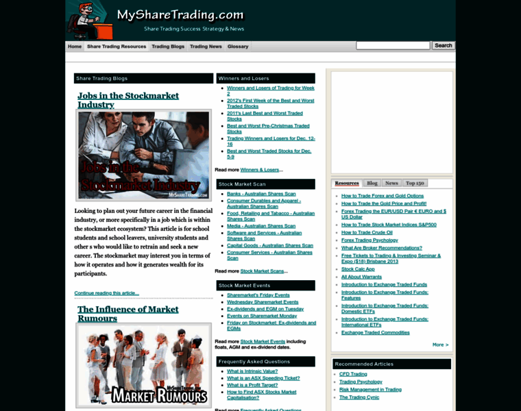 Mysharetrading.com thumbnail