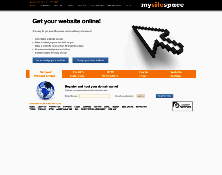 Mysitespace.com thumbnail