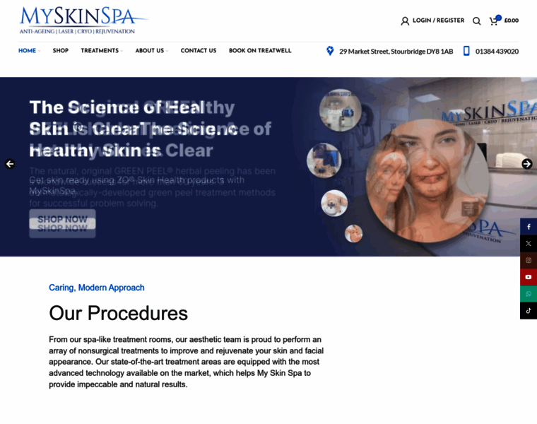 Myskinspa.co.uk thumbnail