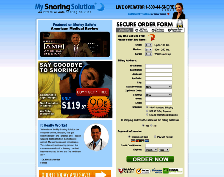 Mysnoring-solution.com thumbnail