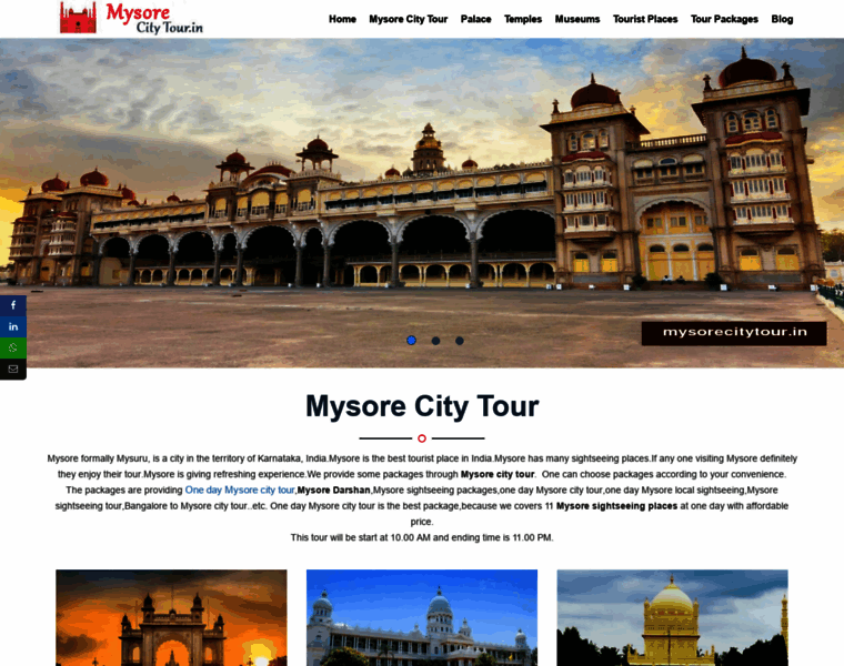 Mysorecitytour.in thumbnail