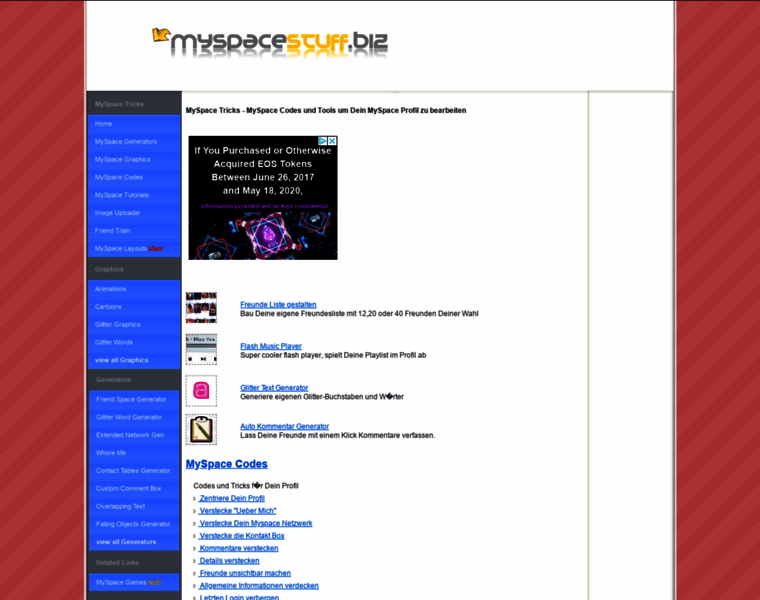 Myspace-tricks.de thumbnail