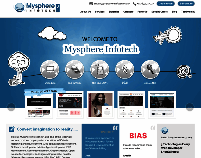 Mysphereinfotech.co.uk thumbnail