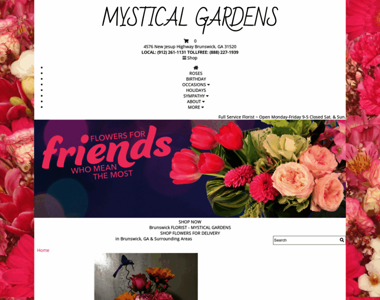 Mysticalgardensflowers.com thumbnail